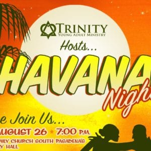 “Havana Night” at Holy Family, August 26th