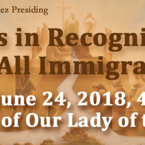 Mass in Recognition of All Immigrants