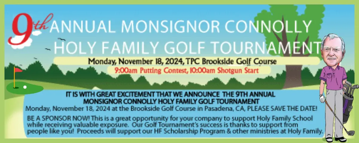 Holy Family 2024 Golf Tournament