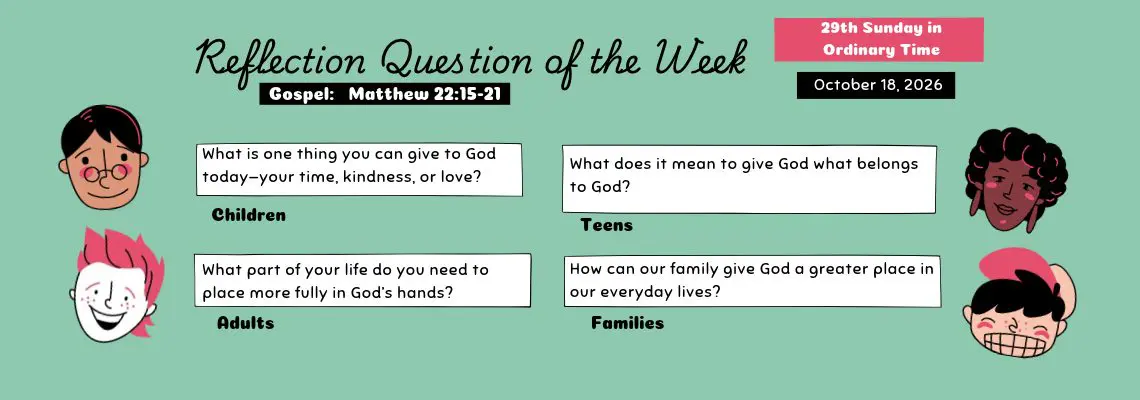 Reflection Question of the Week