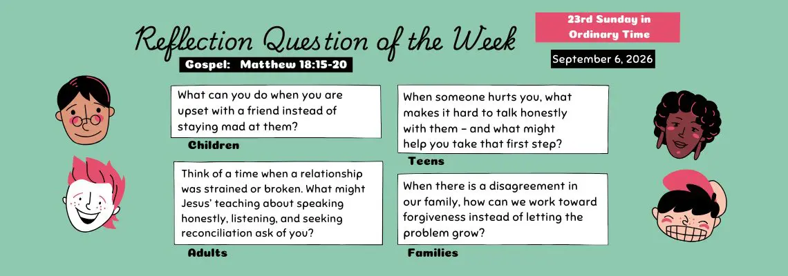Reflection Question of the Week