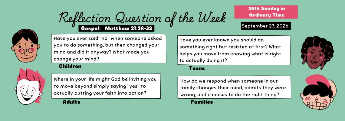 Reflection Question of the Week