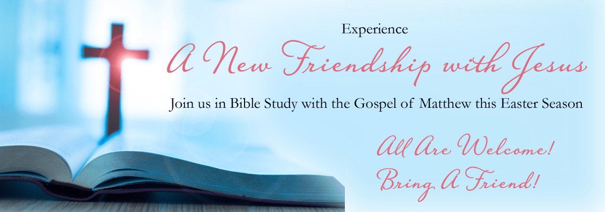 Experience A New Friendship with Jesus